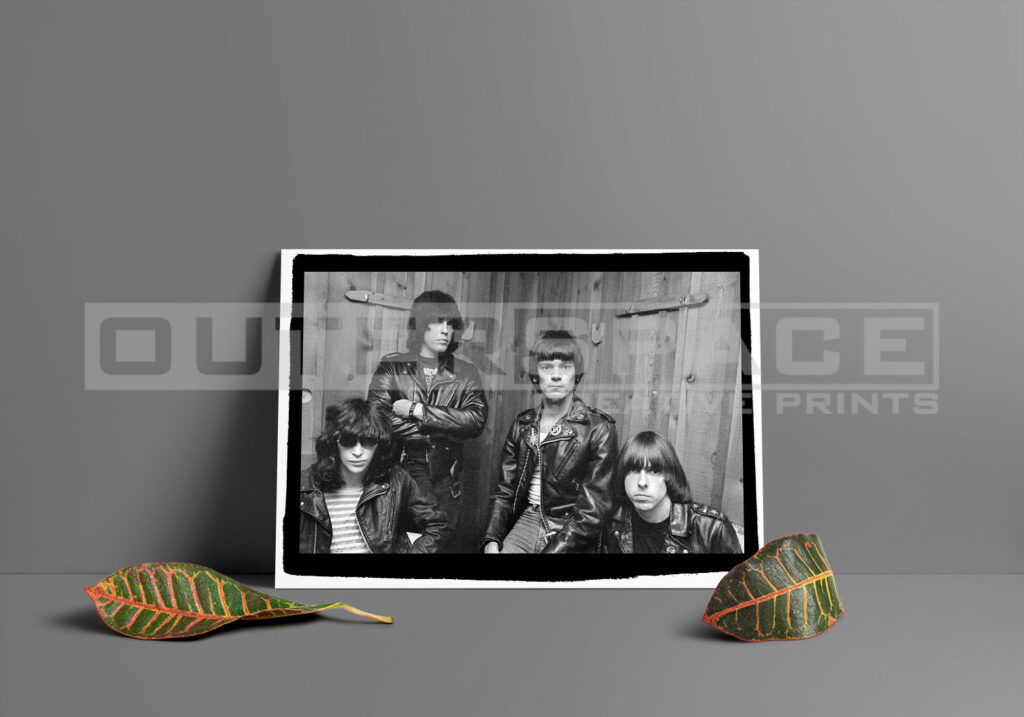 Εκτύπωση σε καμβά vintage αφίσας Ramones