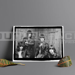 Εκτύπωση σε καμβά vintage αφίσας Ramones