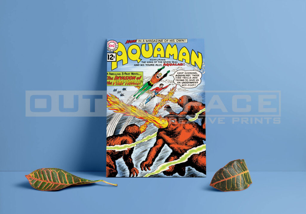 Εκτύπωση σε καμβά αφίσα Aquaman