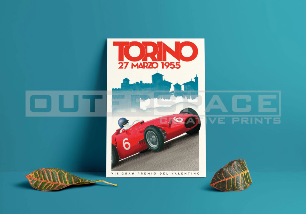 Εκτύπωση σε καμβά αφίσα Torino